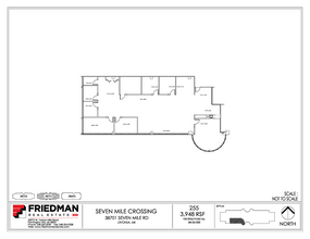 38705 7 Mile Rd, Livonia, MI à louer Plan d  tage- Image 1 de 1