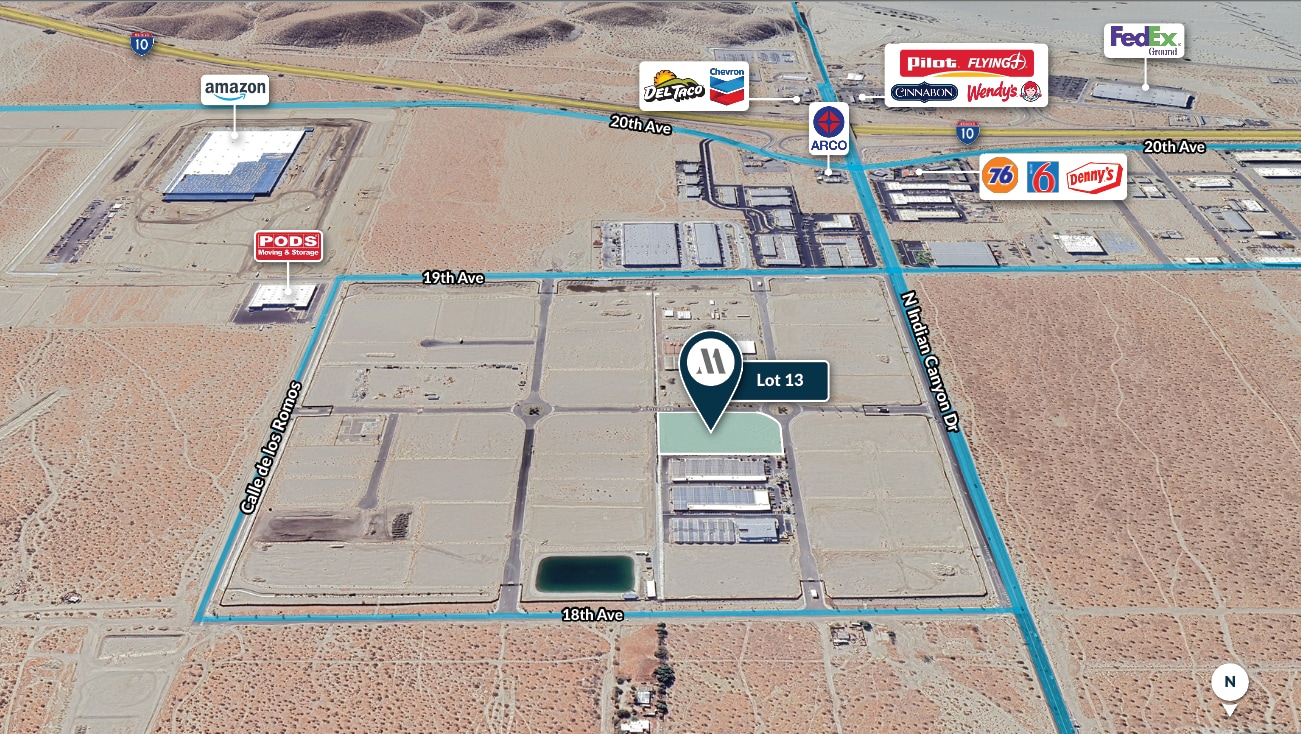 3.32-Acres N Indian Canyon Dr, Desert Hot Springs, CA for sale Primary Photo- Image 1 of 8