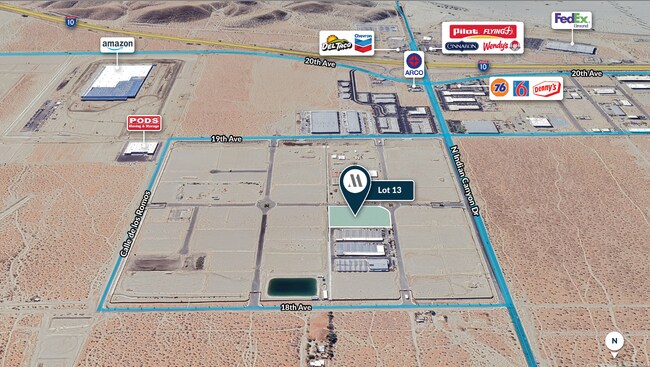 Plus de détails pour 3.32-Acres N Indian Canyon Dr, Desert Hot Springs, CA - Terrain à vendre