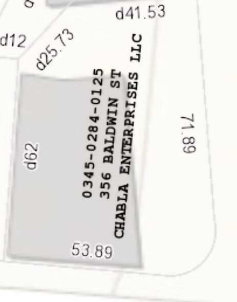 356 Baldwin St, Waterbury, CT à vendre - Plan cadastral - Image 3 de 7