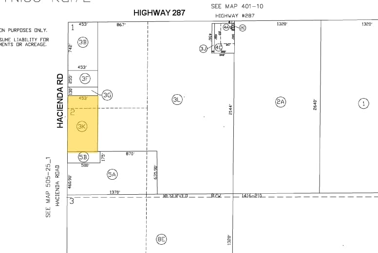 300 N Hacienda Rd, Casa Grande, AZ for sale - Plat Map - Image 3 of 4