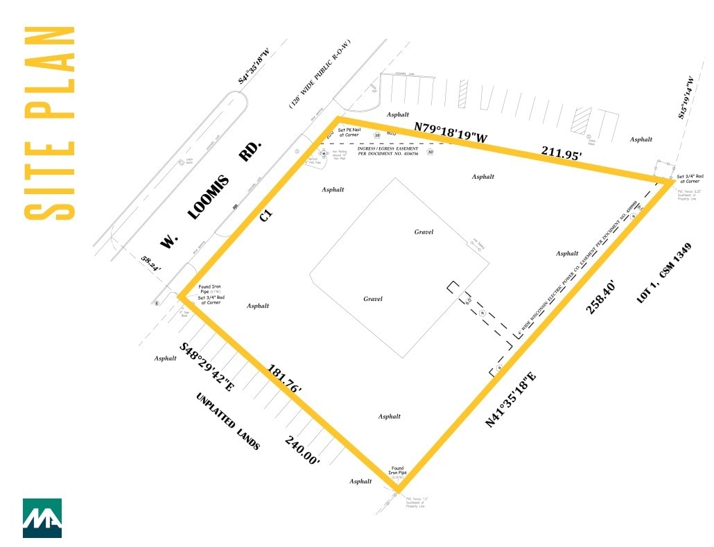5011 W Loomis Rd, Milwaukee, WI à vendre Plan de site- Image 1 de 3