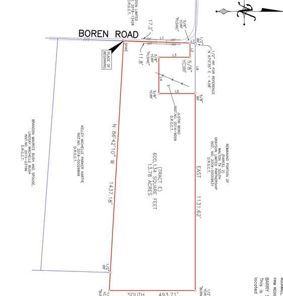 1482 Boren Road, Collinsville, TX à vendre - Photo du bâtiment - Image 2 de 8