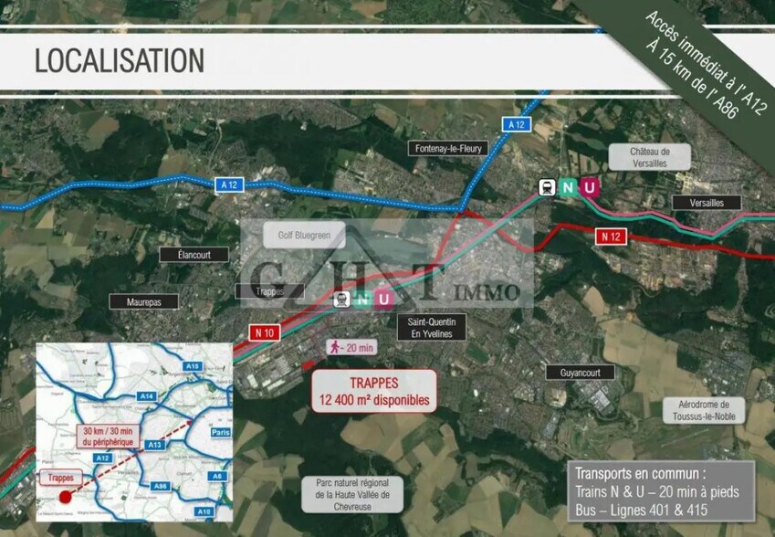 Industriel dans Trappes à louer - Photo du bâtiment - Image 2 de 6