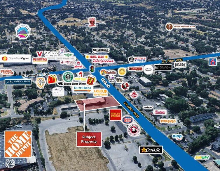 270 12th St, Ogden, UT à vendre - Photo du bâtiment - Image 2 de 5