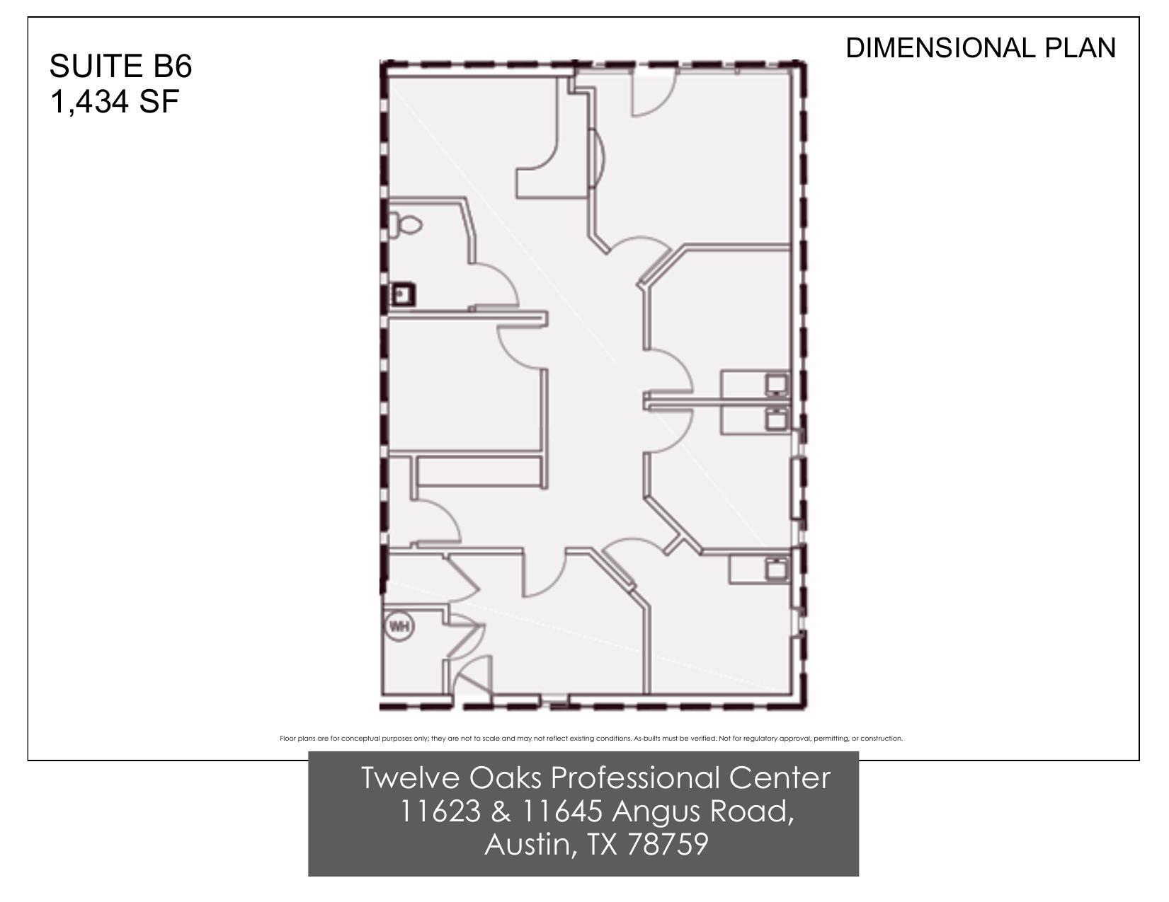 11623 Angus Rd, Austin, TX à louer Plan d’étage- Image 1 de 1