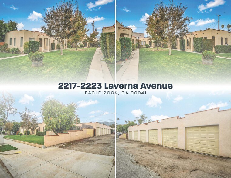 2217-2223 Laverna Ave, Eagle Rock, CA à vendre - Photo du bâtiment - Image 2 de 4