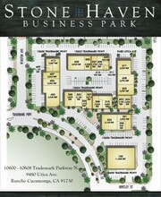 10600 N Trademark Pky, Rancho Cucamonga, CA for lease Site Plan- Image 2 of 2