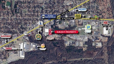 3201 S Elm St, Little Rock, AR - Aerial  map view