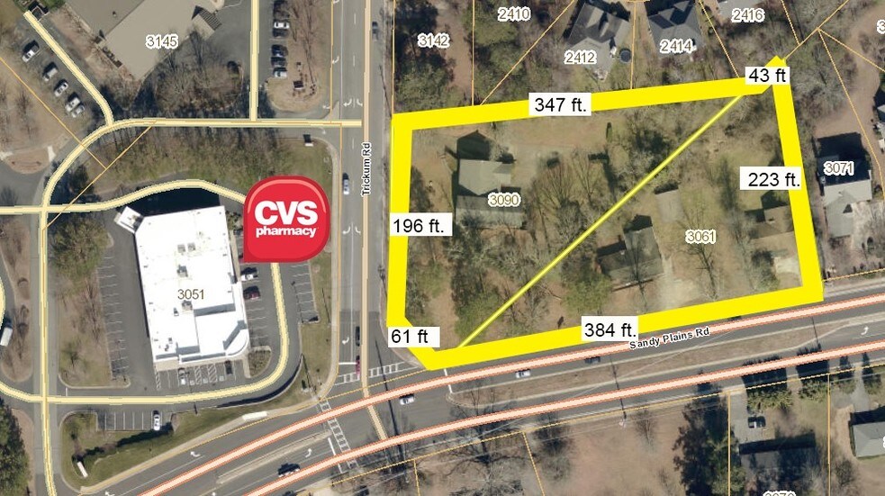 3090 Trickum Rd, Marietta, GA à vendre - Aérien - Image 2 de 7