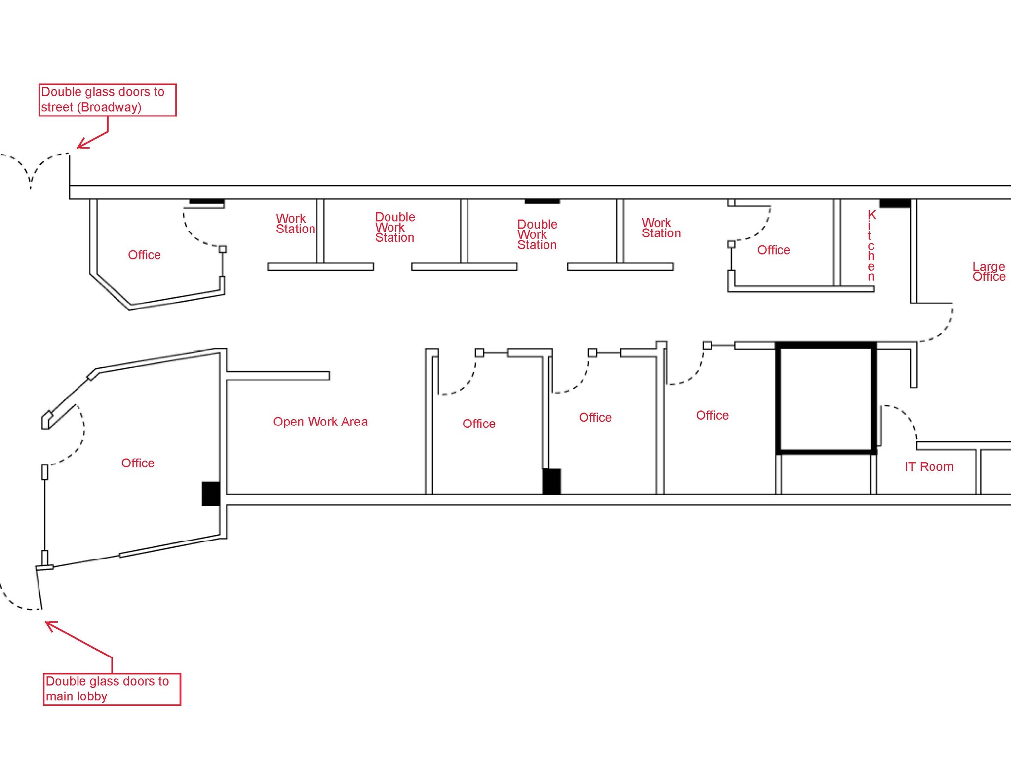 2330 Broadway, Denver, CO for lease Floor Plan- Image 1 of 1