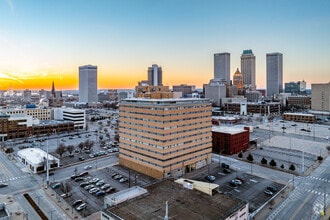 907 S Detroit Ave, Tulsa, OK - AÉRIEN Vue de la carte