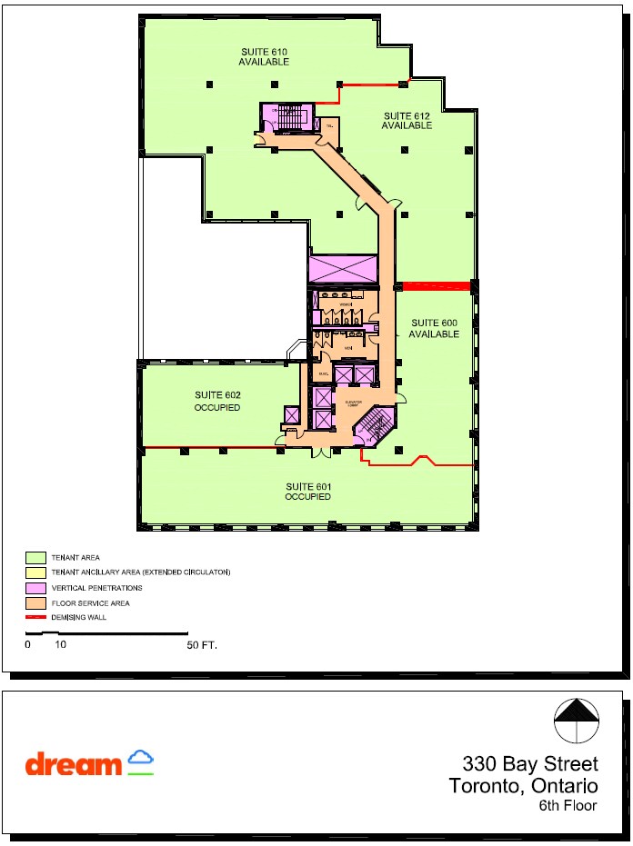 330 Bay St, Toronto, ON for lease Floor Plan- Image 1 of 1