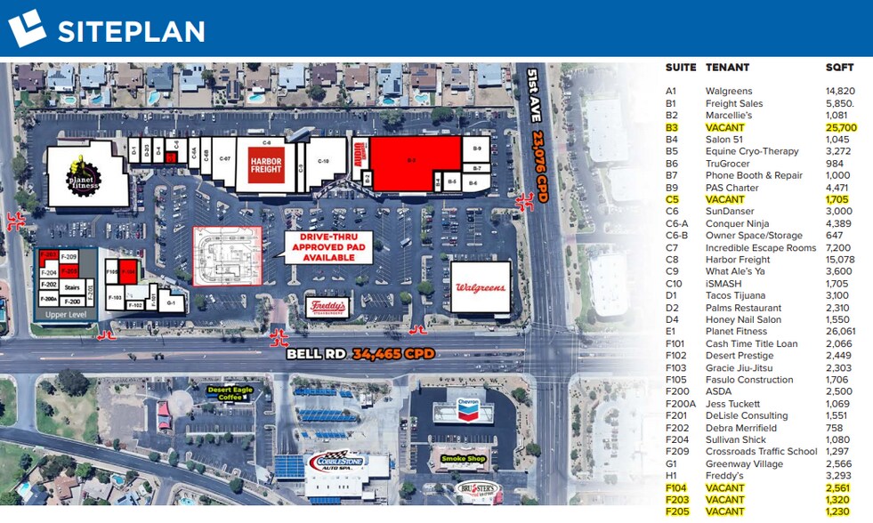 4917 Bell Road, Glendale, AZ à louer - Photo du bâtiment - Image 2 de 4