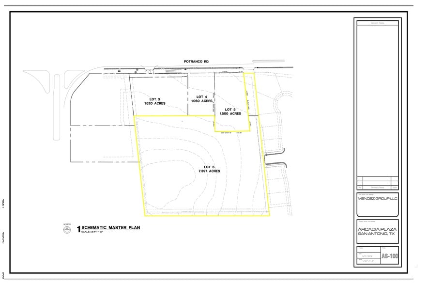 Potranco Rd, San Antonio, TX à vendre - Plan cadastral - Image 2 de 3