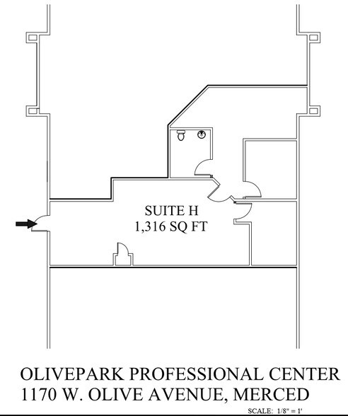 1180 W Olive Ave, Merced, CA à louer - Photo du bâtiment - Image 2 de 8