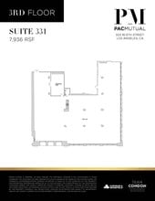 523 W 6th St, Los Angeles, CA à louer Plan d’étage- Image 1 de 1