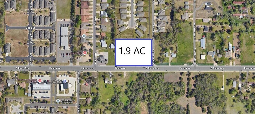 9417 E Reno Ave, Oklahoma City, OK à vendre - Photo du bâtiment - Image 1 de 1