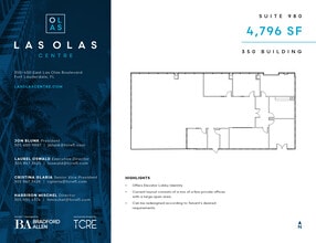 350 E Las Olas Blvd, Fort Lauderdale, FL à louer Plan d’étage- Image 1 de 1