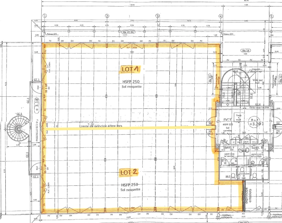 Rue Marc Donadille, Marseille à louer Plan d’étage- Image 1 de 1
