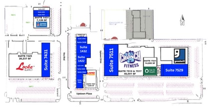 7511-7525 SE 15th St, Midwest City, OK for lease Site Plan- Image 1 of 1