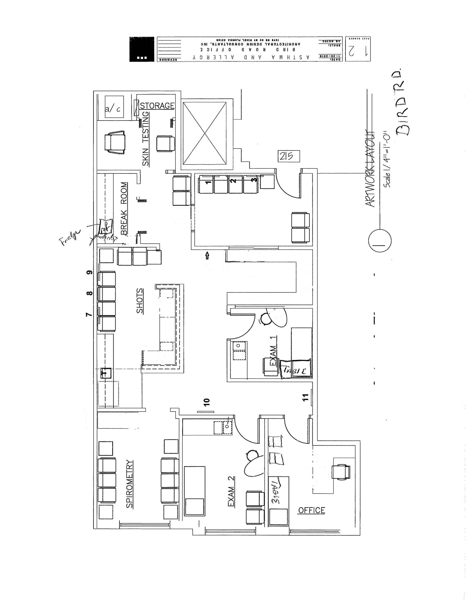 12905 SW 42nd St, Miami, FL for lease Floor Plan- Image 1 of 4