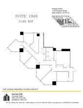 1100 Poydras St, New Orleans, LA for lease Site Plan- Image 1 of 1