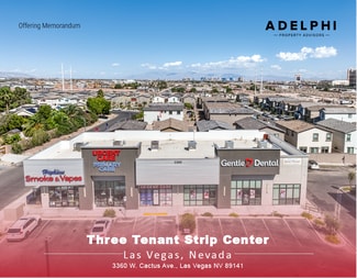 More details for 3360 W Cactus Ave, Las Vegas, NV - Retail for Sale