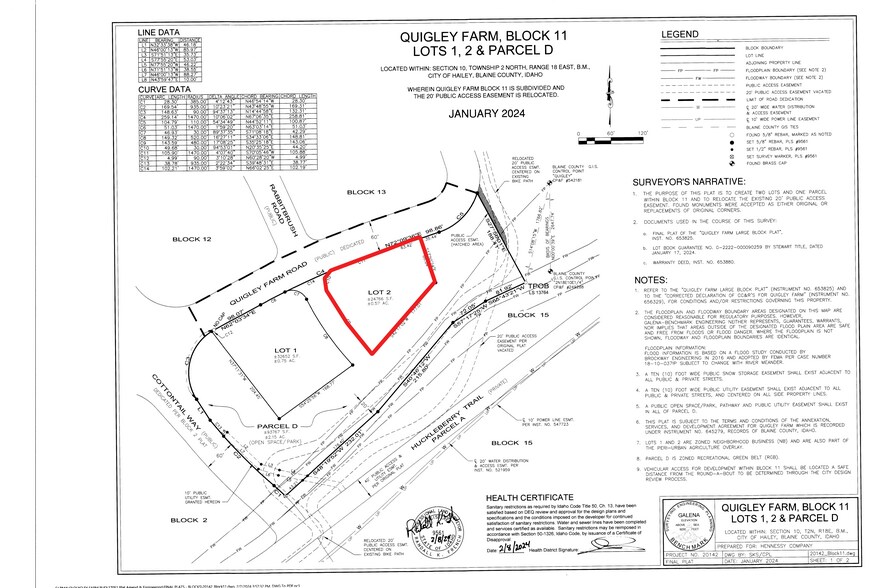 TBD Lot 2 Quigley Farm Rd, Hailey, ID à vendre - Photo du bâtiment - Image 2 de 3