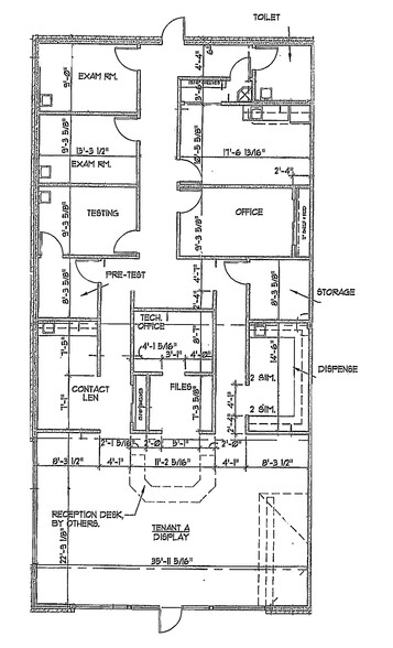 3821-3829 Veterans Memorial Pky, O'Fallon, MO à louer - Plan d  tage - Image 3 de 3