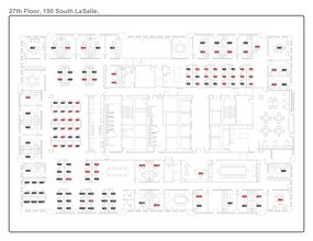 190 S La Salle St, Chicago, IL for lease Floor Plan- Image 1 of 13