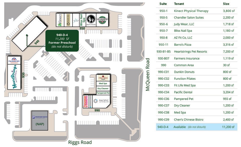 S McQueen Rd, Chandler, AZ à louer - Photo du bâtiment - Image 2 de 12