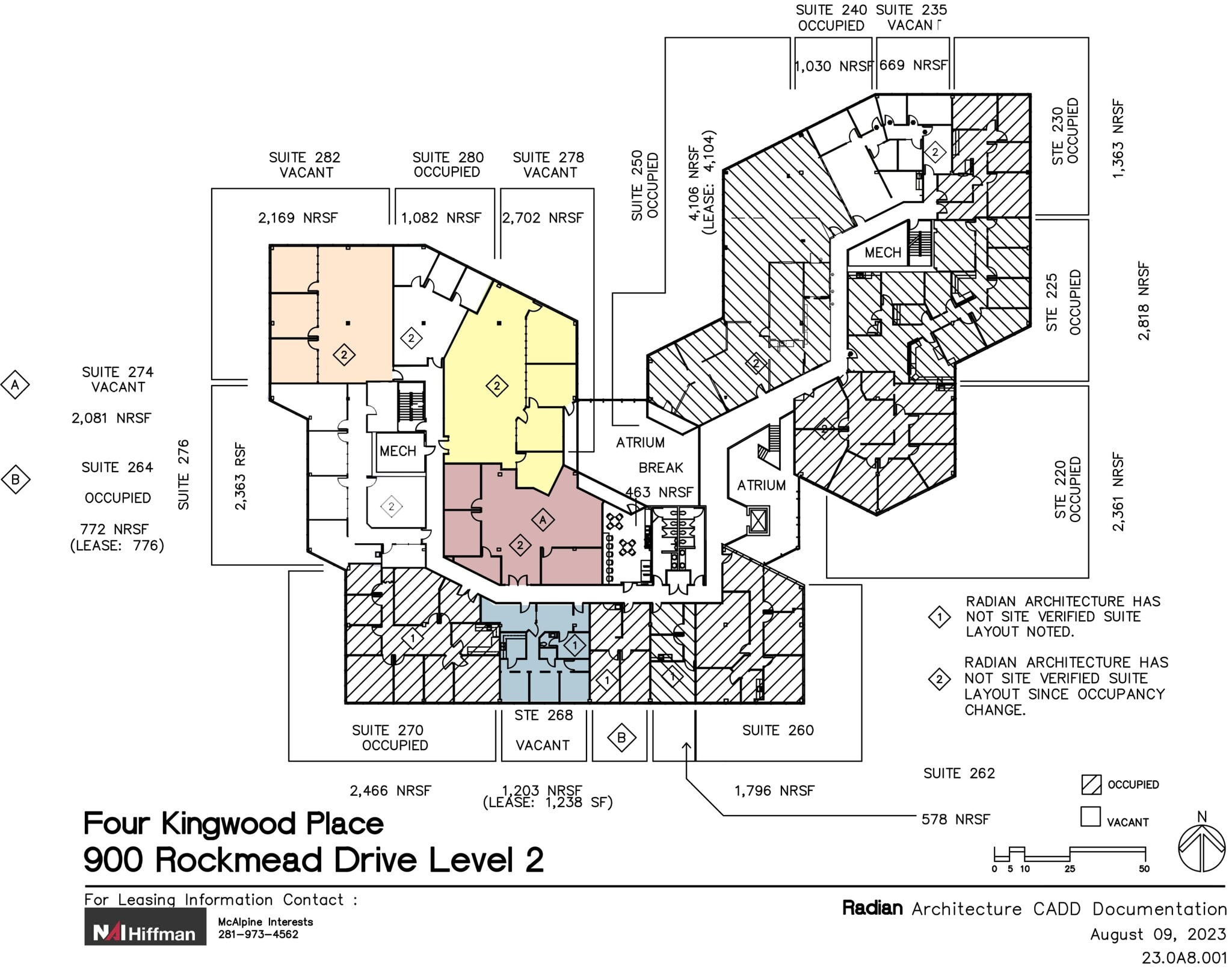 600 Rockmead Dr, Kingwood, TX à louer Plan de site- Image 1 de 1