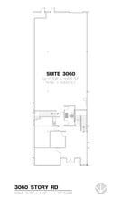3000-3080 Story Rd W, Irving, TX à louer Plan de site- Image 1 de 1