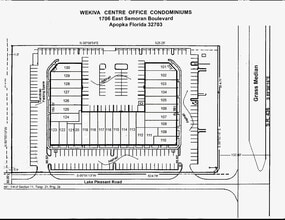 1706 E Semoran Blvd, Apopka, FL à louer Plan de site- Image 1 de 12