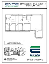 2379 Woodlake Dr, Okemos, MI à louer Plan de site- Image 1 de 1