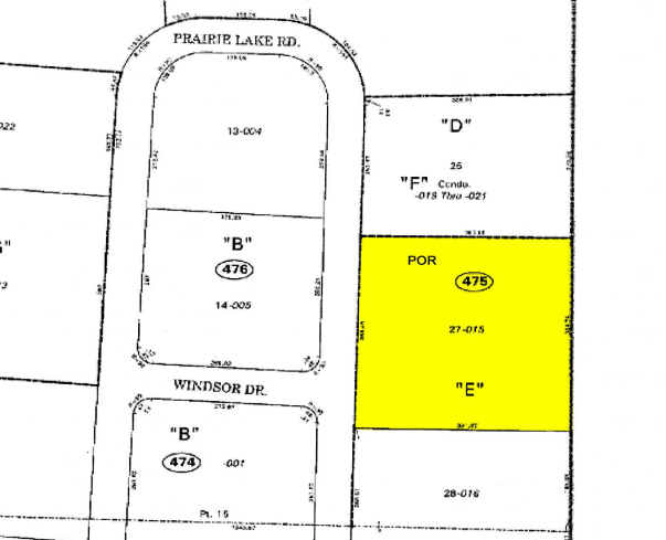 215 Prairie Lake Rd, East Dundee, IL à louer - Plan cadastral - Image 2 de 6