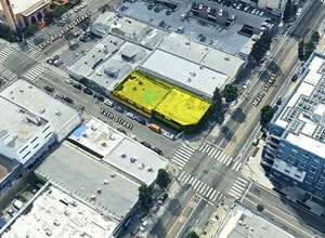 106 E 12th St, Los Angeles, CA - AÉRIEN  Vue de la carte