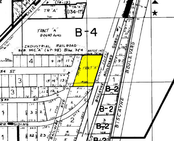 15371-15433 NE 21st Ave, North Miami Beach, FL for lease - Plat Map - Image 2 of 7