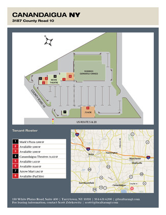 Plus de détails pour 3191 County Road 10, Canandaigua, NY - Local commercial à louer