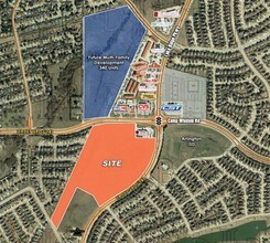 SWC Lake Ridge Pky & Camp Wisdom Rd, Grand Prairie, TX - Aerial map view - Image1