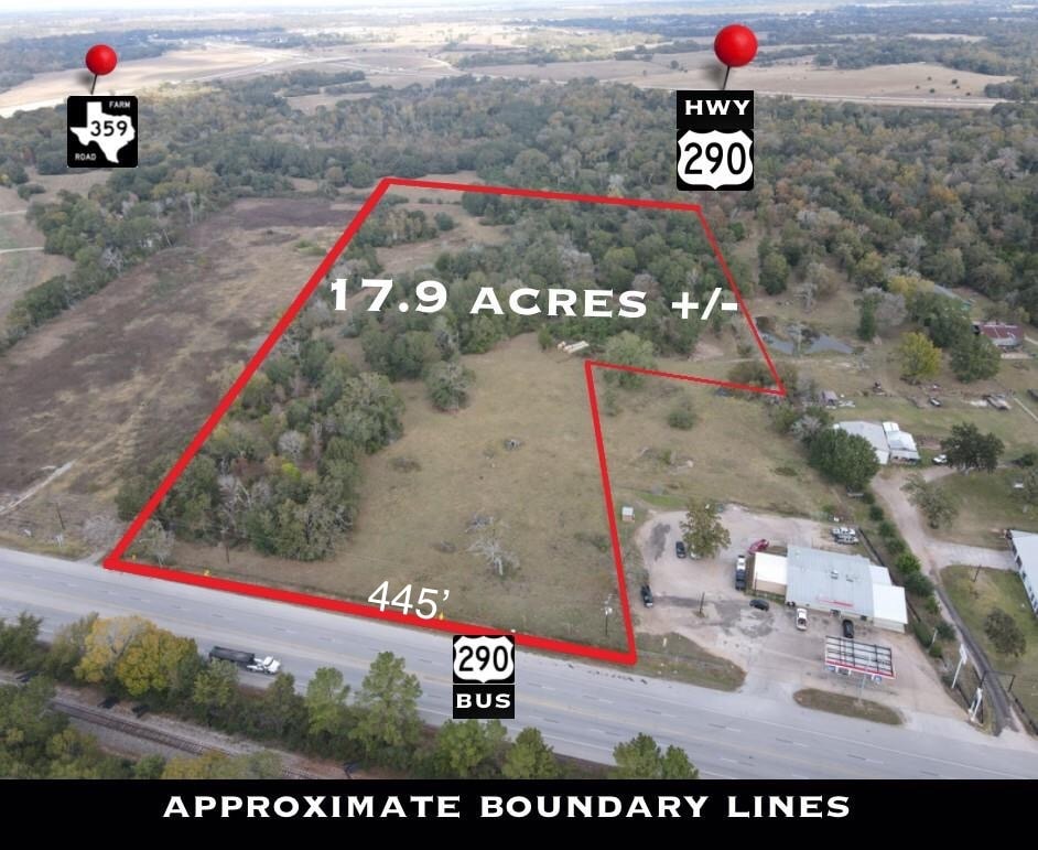 17.9 +/- AC TBD HWY 290 hwy, Hempstead, TX for sale Primary Photo- Image 1 of 10
