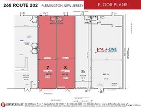 268 Route 202, Flemington, NJ à louer Plan d’étage- Image 1 de 1