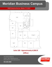 3360 Enterprise Ave, Weston, FL à louer Plan d  tage- Image 2 de 2