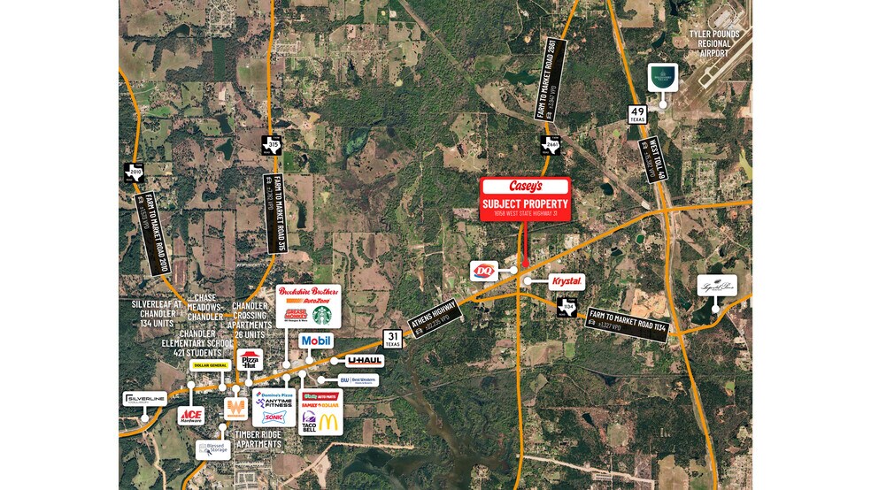 16158 State Highway 31 W, Tyler, TX à vendre - Photo du bâtiment - Image 3 de 3
