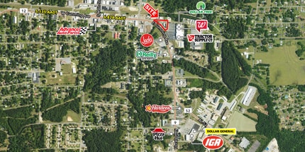 505 Florala Hwy, Opp, AL - AÉRIEN  Vue de la carte