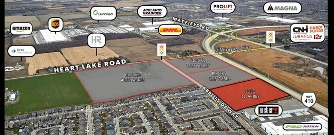 Plus de détails pour 12304 Heart Lake Rd, Caledon, ON - Terrain à vendre