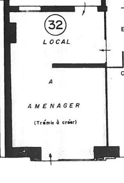 Retail in Paris for lease - Floor Plan - Image 3 of 3