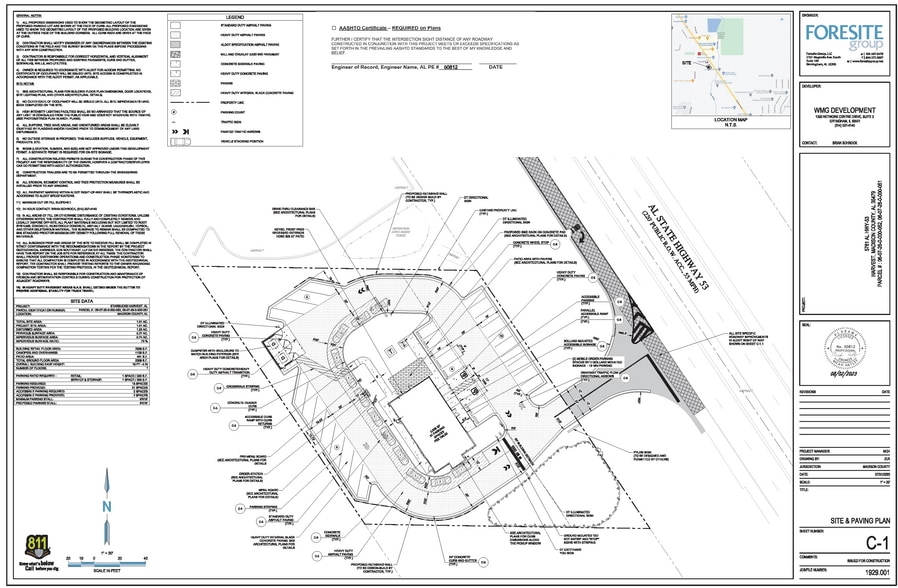 5781 AL-53, Harvest, AL à louer - Plan de site - Image 2 de 2