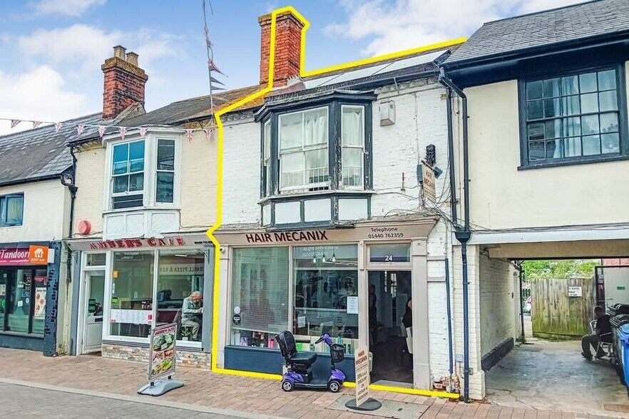 24 & 24a Queen St, Haverhill for sale - Building Photo - Image 1 of 1